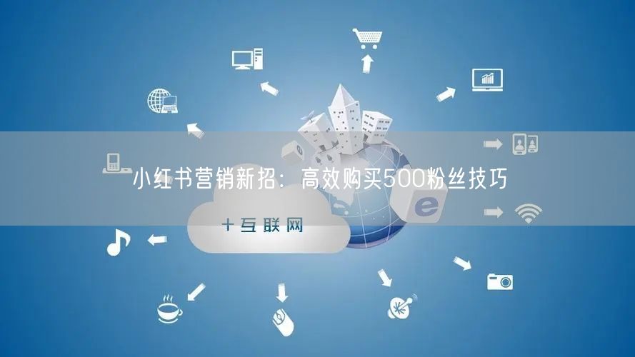 小红书营销新招：高效购买500粉丝技巧