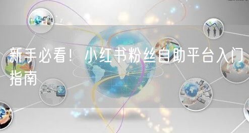 新手必看！小红书粉丝自助平台入门指南